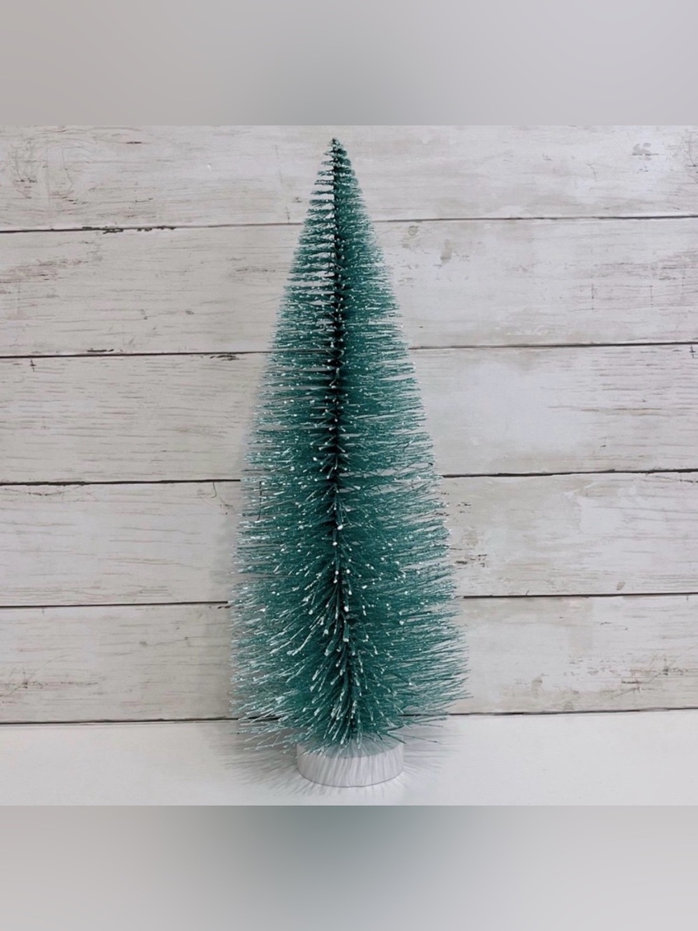 NWT Christmas Tree Shops 13” Bottle Brush Christmas Tree